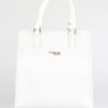 Taška Trussardi T-Easy Light Tote Md Saffiano Biela