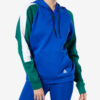 Mikina Reebok Wor Colorblocked Coverup Modrá - lacné mikiny