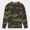 Mikina O´Neill Lm Printed Crew Sweatshirt Zelená - lacné mikiny