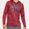 Mikina Under Armour Lighter Longer Po Hoodie Červená - lacné mikiny