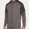 Mikina Under Armour Mk1 Terry Fz Hoodie Hnedá - lacné mikiny