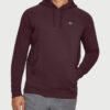Mikina Under Armour Rival Fleece Po Hoodie Červená - lacné mikiny