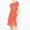 Šaty CAMAIEU Oranžová - Dámské šaty