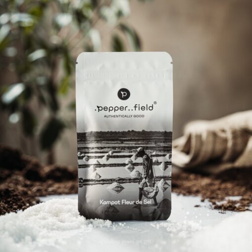 Soľný kvet - Fleur de Sel - 100g - kampotský pepř