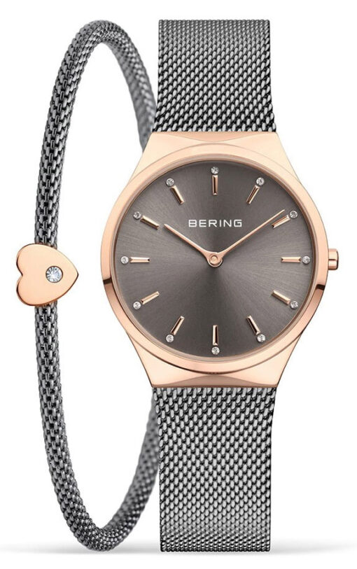 Hodinky BERING 12131-369-GWP - Farba: ružová zlatá