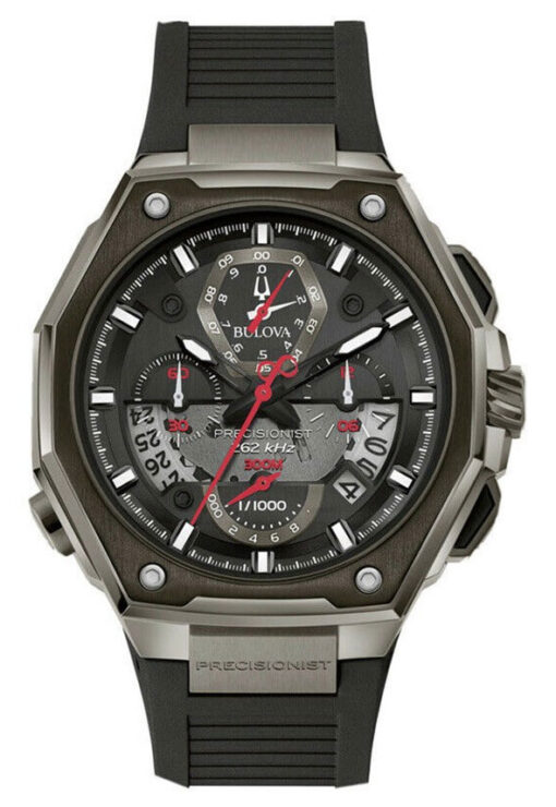 Hodinky BULOVA 98B358 - Farba: čierna
