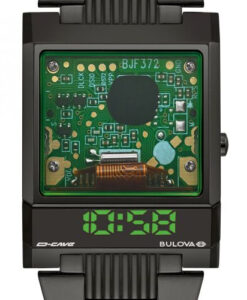 Hodinky BULOVA 98C140 - Farba: čierna