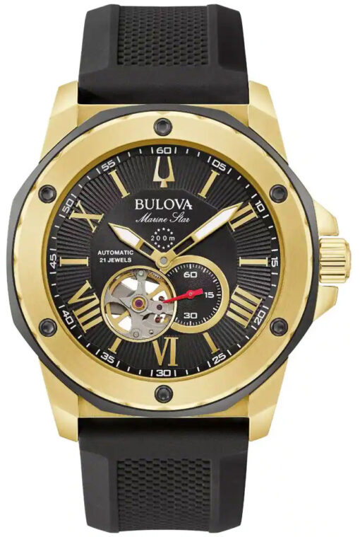 Hodinky BULOVA 98A272 - Farba: čierna