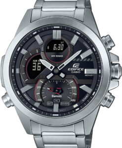 Hodinky CASIO ECB-30D-1AEF - Farba: čierna