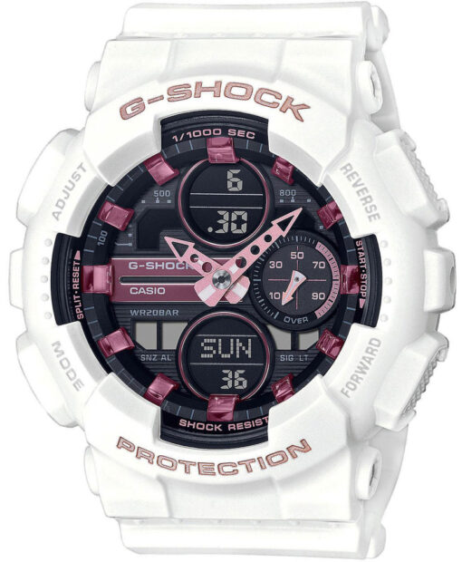 Hodinky CASIO GMA-S140M-7AER - Farba: biela