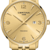 Hodinky CERTINA 0354103336700 - Farba: zlatá
