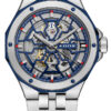 Hodinky EDOX 85303 357BUCAB BUIRB - Farba: biela