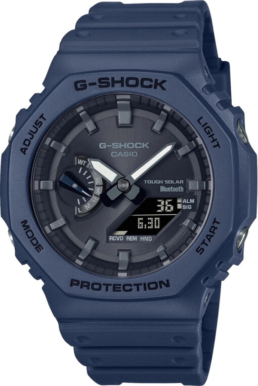 Hodinky CASIO GA-B2100-2AER - Farba: modrá
