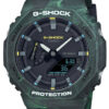 Hodinky CASIO GA-2100FR-3AER - Farba: zelená