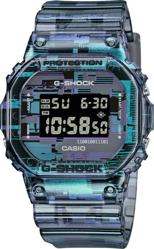 Hodinky CASIO DW-5600NN-1ER - Farba: priesvitná