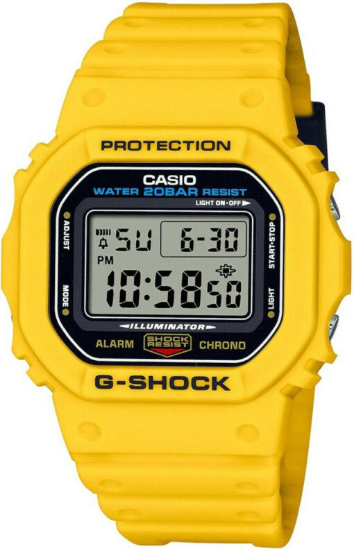 Hodinky CASIO DWE-5600R-9ER - Farba: červená
