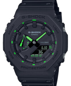 Hodinky CASIO GA-2100-1A3ER - Farba: čierna