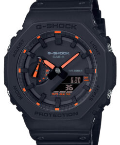 Hodinky CASIO GA-2100-1A4ER - Farba: čierna