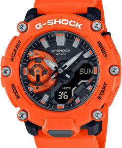Hodinky CASIO GA-2200M-4AER - Farba: oranžová
