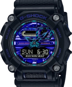 Hodinky CASIO GA-900VB-1AER - Farba: čierna