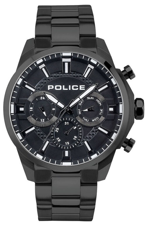Hodinky POLICE PEWJK2204202 - Farba: čierna