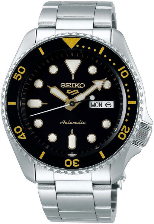 Hodinky SEIKO SRPD57K1 - Farba: čierna
