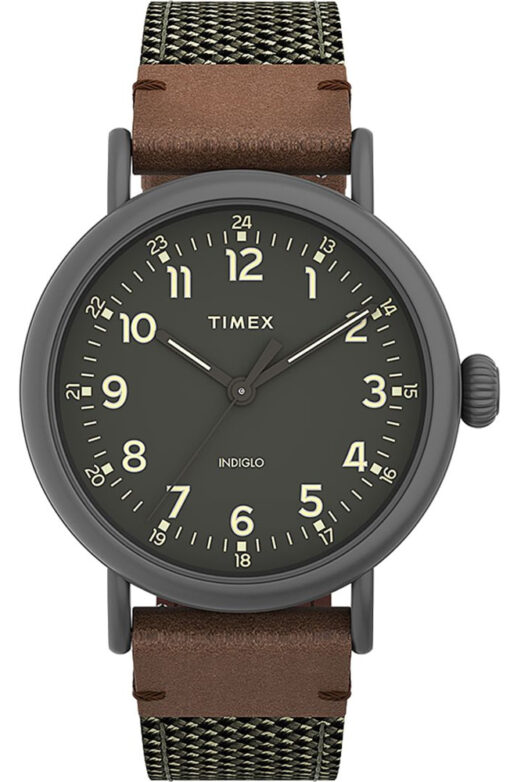 Hodinky TIMEX TW2U89700 - Farba: hnedá