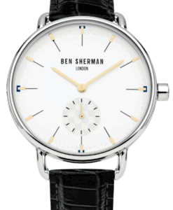 Hodinky BEN SHERMAN WB063WB - Farba: čierna