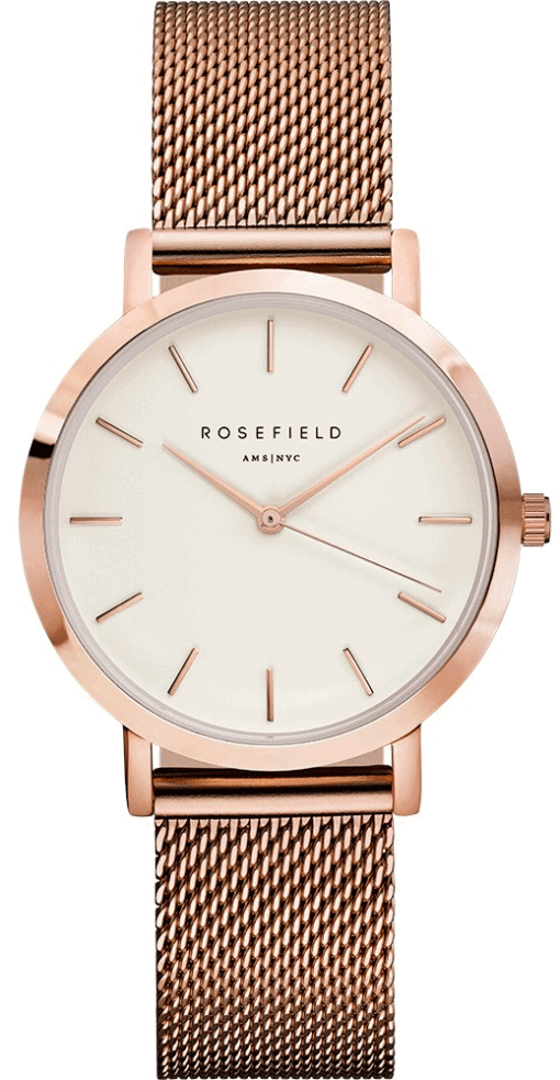Hodinky ROSEFIELD TWR-T50 - Farba: ružová zlatá