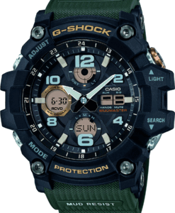 Hodinky CASIO G-SHOCK GWG 100-1A3 - Farba: zelená