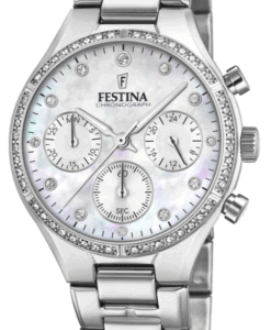 Hodinky FESTINA 20401/1 - Farba: strieborná