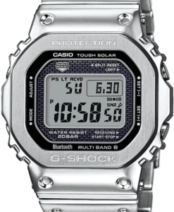Hodinky CASIO G-SHOCK GMW B5000D-1 - Farba: strieborná