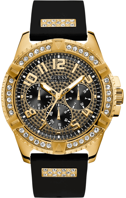 Hodinky GUESS W1132G1 - Farba: čierna