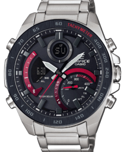 Hodinky CASIO ECB-900DB-1AER - Farba: strieborná