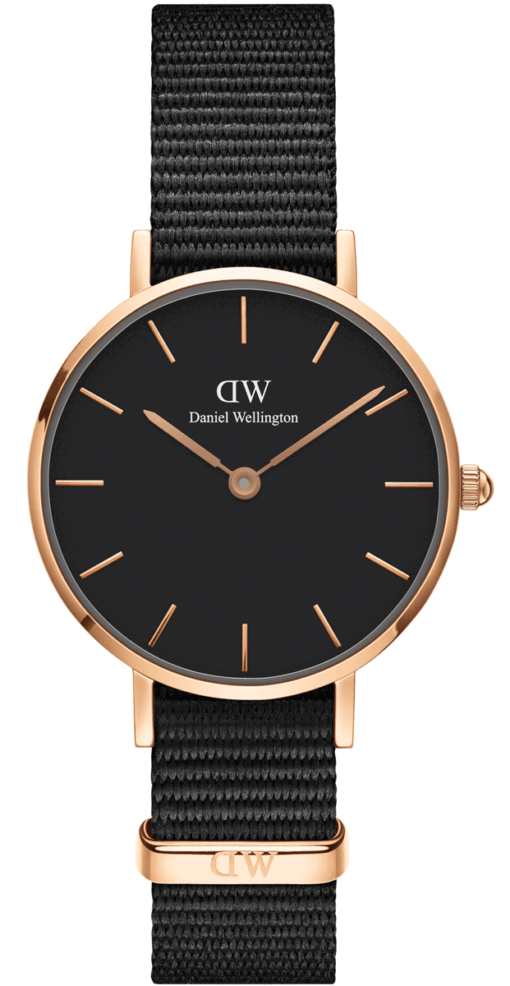 Hodinky DANIEL WELLINGTON DW00100247 - Farba: čierna