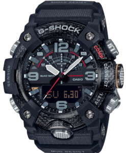 Hodinky CASIO G-SHOCK GG-B100-1AER - Farba: čierna