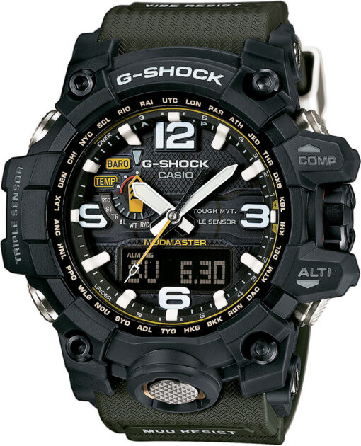 Hodinky CASIO G-SHOCK GWG 1000-1A3 - Farba: zelená