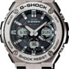 Hodinky CASIO G-SHOCK GST W110-1A - Farba: čierna