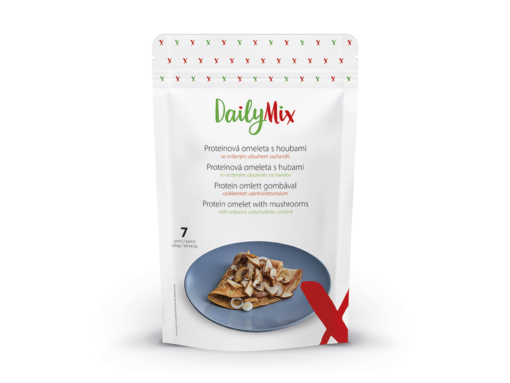 DailyMix Proteínová omeleta s hubami (7 porcií) – DailyMix – Ketomix