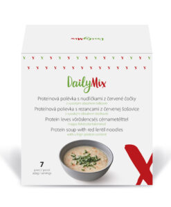 DailyMix Proteínová polievka s rezančekmi z červenej šošovice (7 porcií) - DailyMix - Ketomix