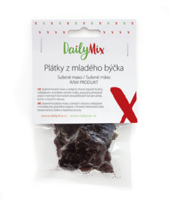 DailyMix Sušené mäso hovädzie – plátky z mladého býčka (1 porcia) - DailyMix - Ketomix