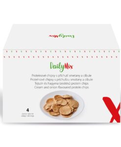 DailyMix Proteínové chipsy s príchuťou smotany a cibule (4 porcie) - DailyMix - Ketomix