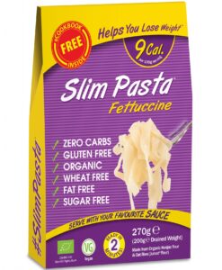 Slim Pasta Slim Pasta konjakové fetučíny BIO 270 g - Slim Pasta - Ketomix