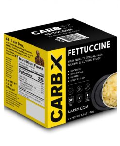 Carb X Slim Pasta Fitness fetučíny 600 g - Carb X - Ketomix