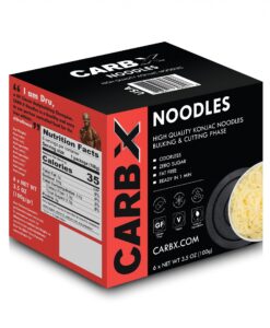 Carb X Slim Pasta Fitness rezance 600 g - Carb X - Ketomix