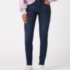 Dámske nohavice WRANGLER HIGH RISE SKINNY - Dámske rifle WRANGLER