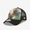 Le Louvre Print A-Frame Trucker Kšiltovka New Era Čierna - Šiltovka New Era