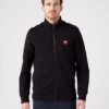 Pánska mikina WRANGLER FUNNEL NECK ZIP - pánska mikina WRANGLER