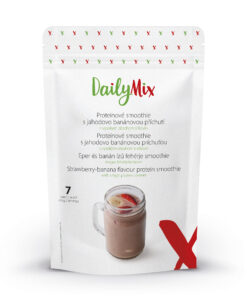 DailyMix Proteínové smoothie s jahodovo-banánovou príchuťou (7 porcií) - DailyMix - Ketomix