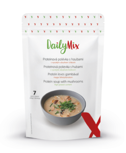 DailyMix Proteínová polievka s hubami (7 porcií) - DailyMix - Ketomix